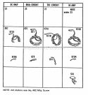 Alternator Chart Diagram and Parts List for 404707-0100-01  Briggs and Stratton Engine